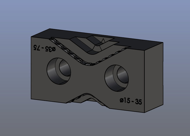 Ceratizit ZSG4.PB.G.80.28.5MM Prism jaw, Movable 8087834000 (0704890)