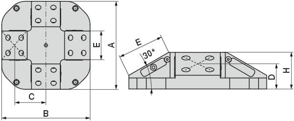 Ceratizit MNGmini.P.75.Ø264 - Four-sided Pyramid 8091557500 (0735976)