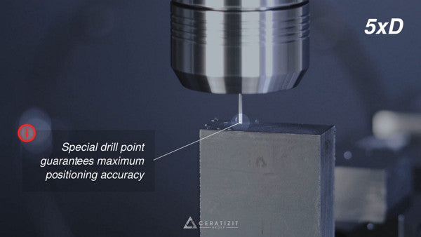 Ceratizit 1B0025-02500.m6.5XD.135.R02.HA.C400 WTX High Performance Drills 1069302500 (0682019)